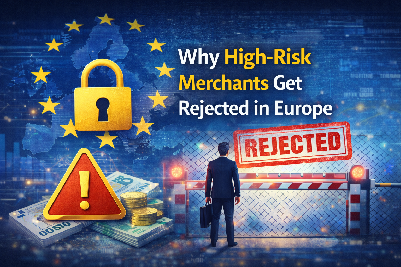 Most High Risk Why High-Risk Merchants Get Rejected in Europe | Webpays