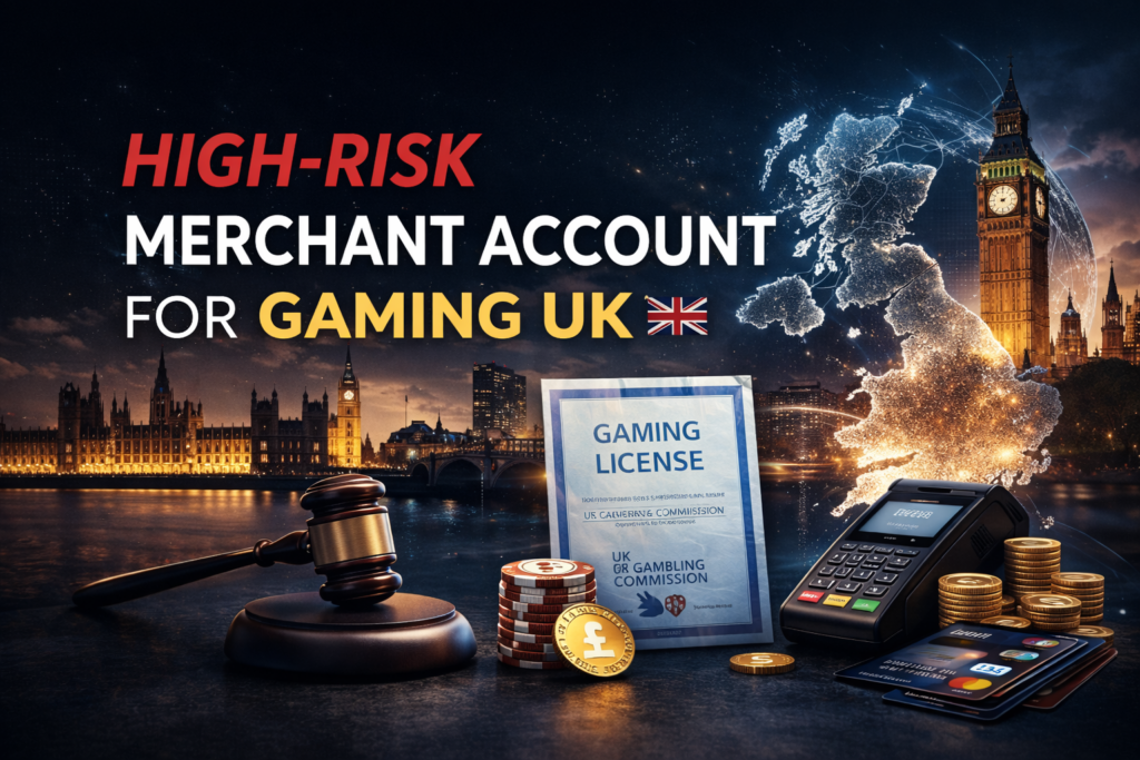 High-Risk Merchant Account for Gaming UK – Complete Approval & Compliance Guide (2026)