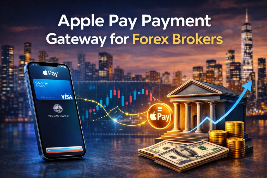 Apple Pay payment gateway integration for forex brokers and trading platforms.