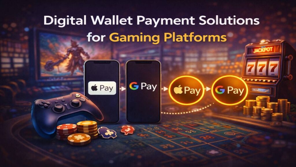 Digital wallet payment solutions for gaming platforms using Apple Pay and Google Pay