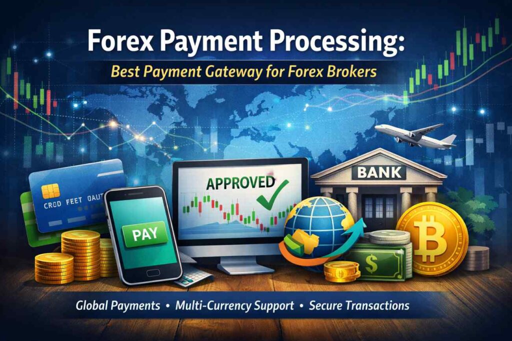 Forex payment processing gateway for brokers accepting global trading payments