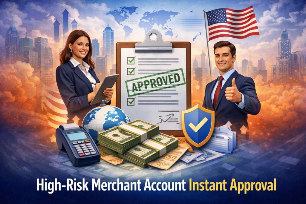 High-Risk Merchant Account Instant Approval in USA (Get Approved Fast in 2026)