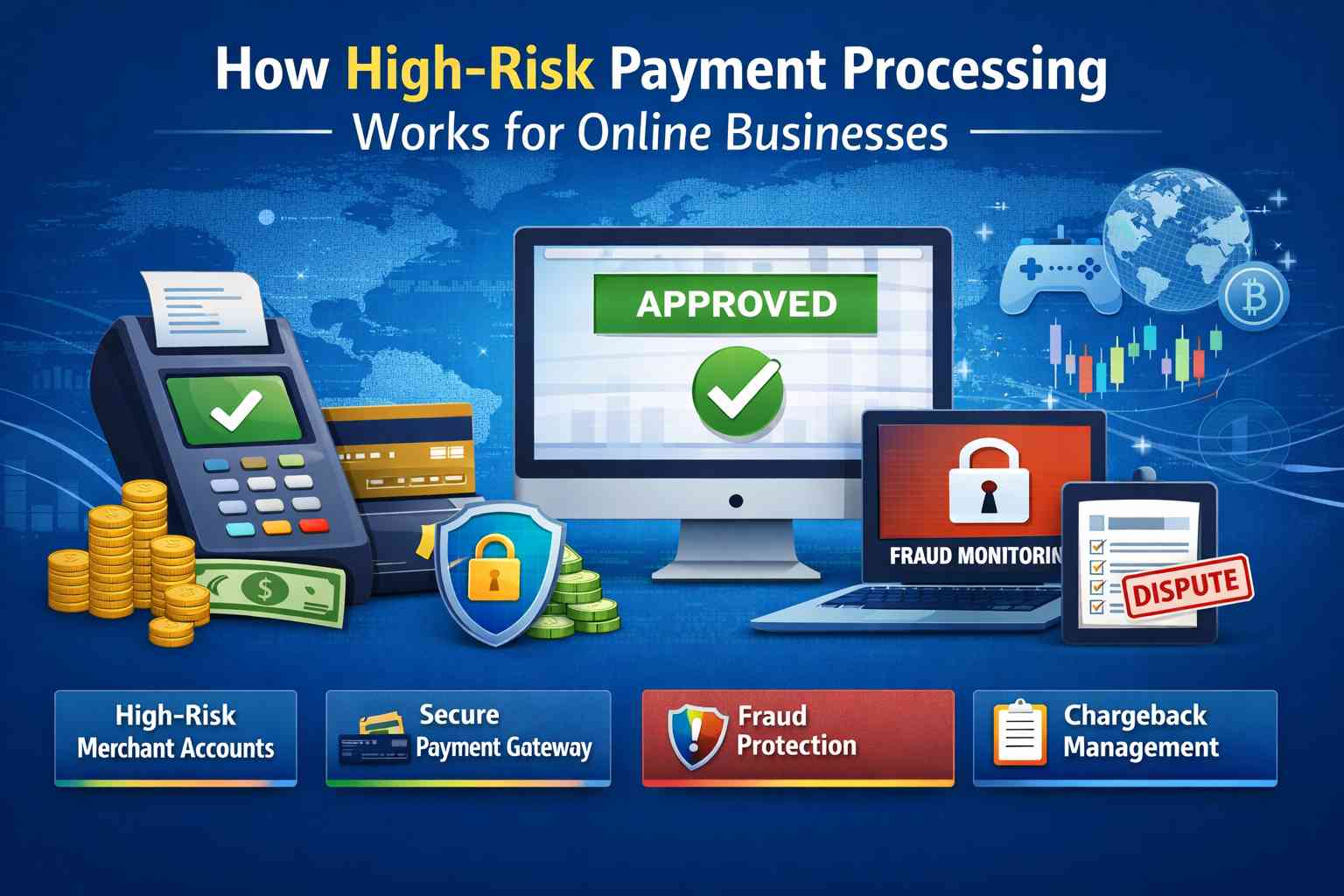 High-Risk Payment Processing Solutions for Online Businesses