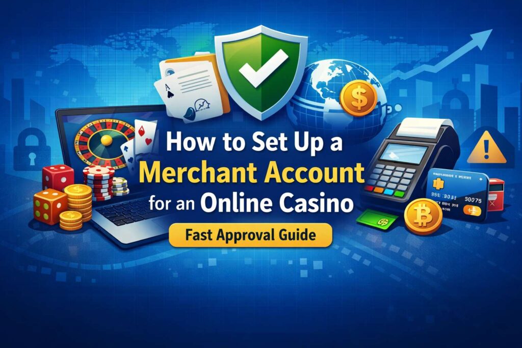 merchant account for online casino setup step by step