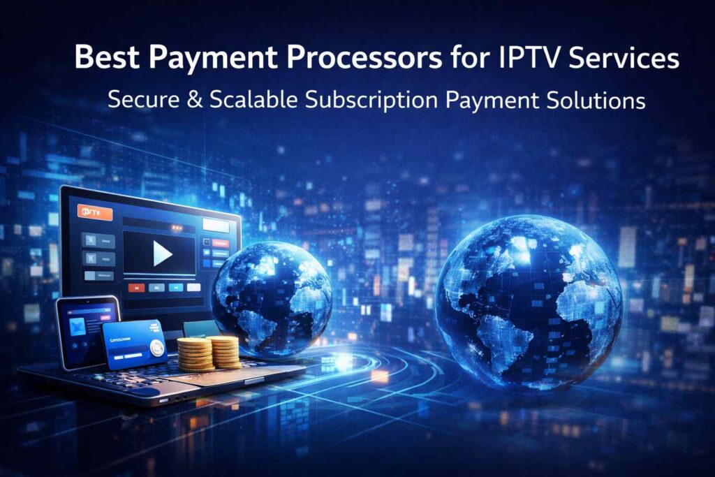 Best payment processors for IPTV services with secure and scalable subscription payment solutions