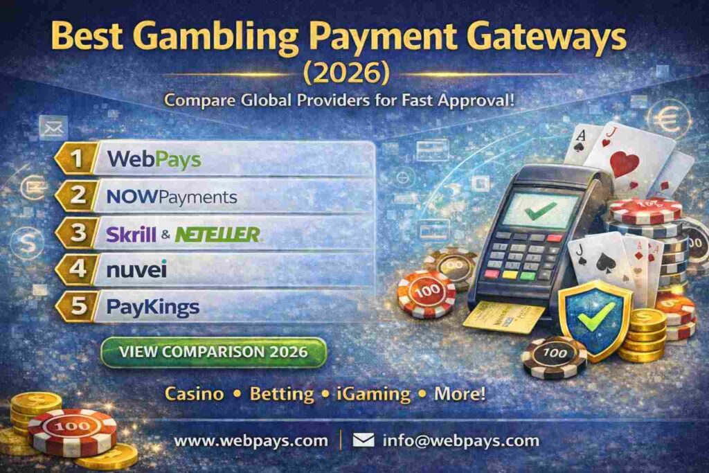 Best gambling payment gateways 2026 comparison for casino betting and iGaming businesses