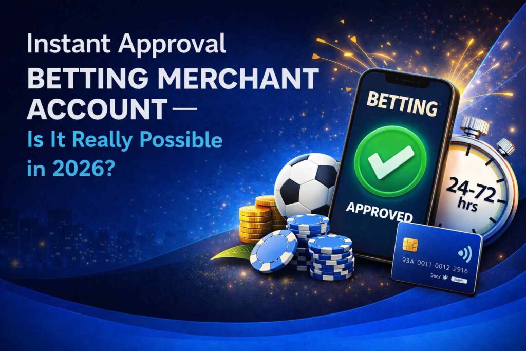 Instant Approval Betting Merchant Account — Is It Really Possible in 2026?