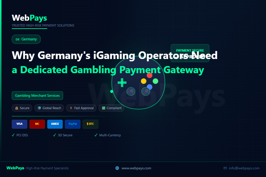 Germany Online Gambling Business Account | Multiple Currencies & Features