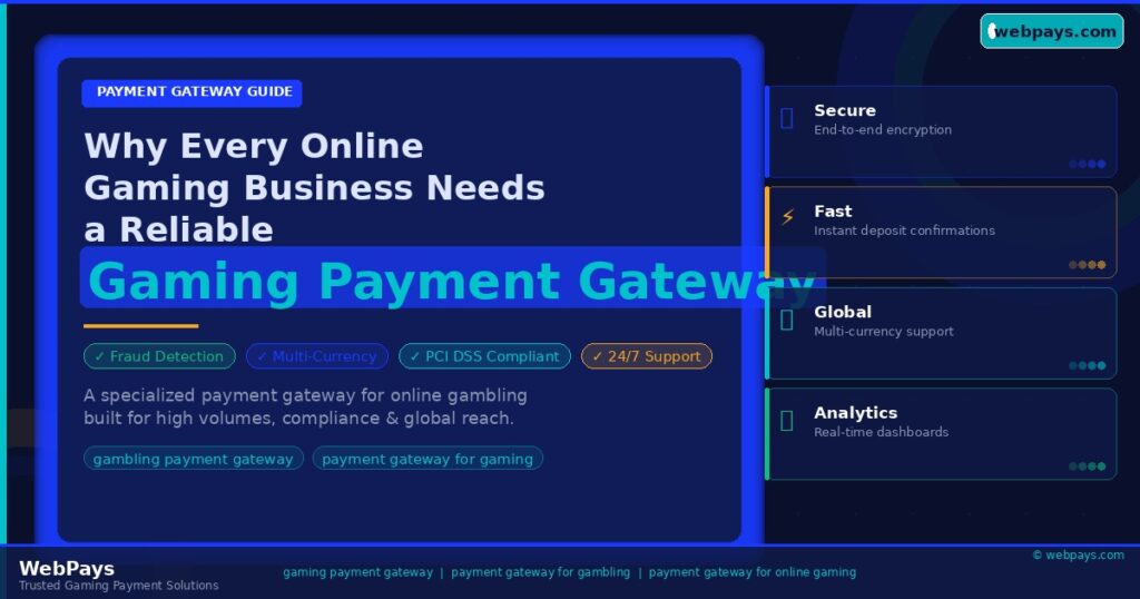 Trusted International Gaming Payment Gateway
