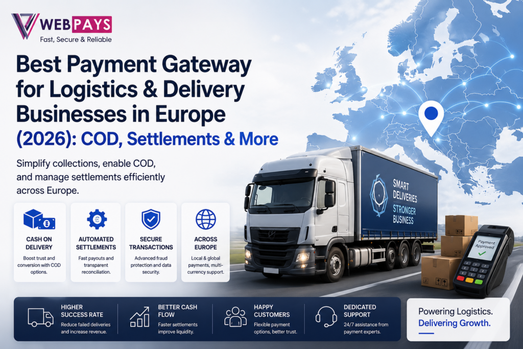 Payment Gateway for Logistics & Delivery Businesses