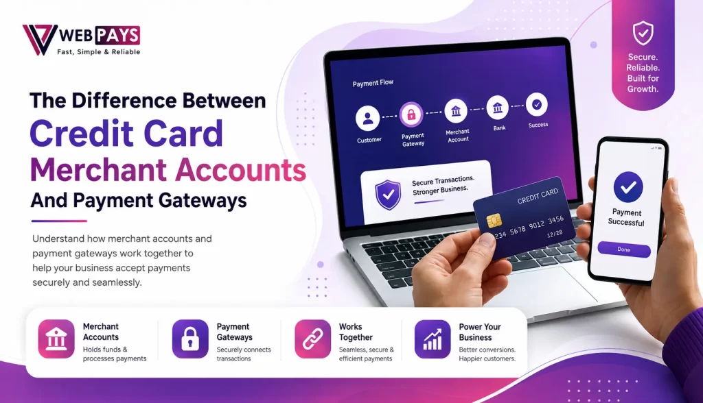 Credit Card Merchant Accounts vs payment gateway