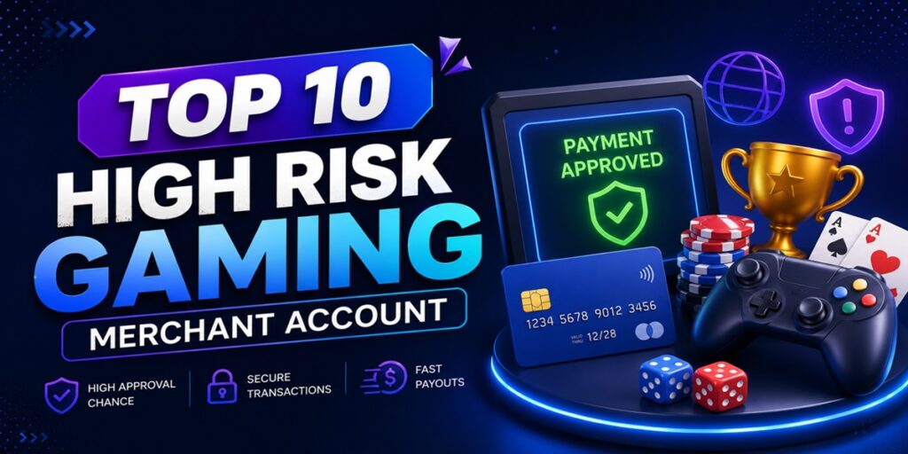 Top 10 High Risk Gaming Merchant Account