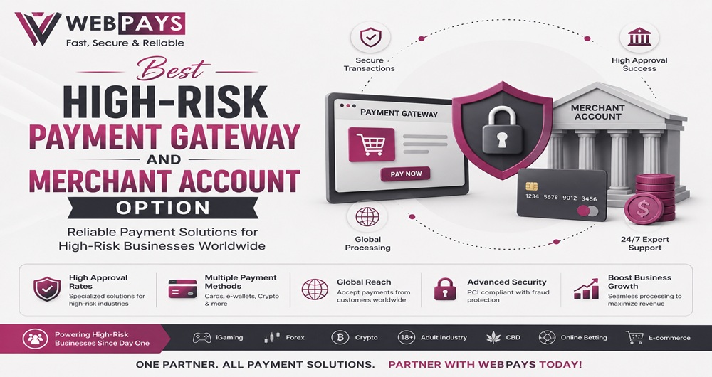 Best High-Risk Payment Gateway and Merchant Account