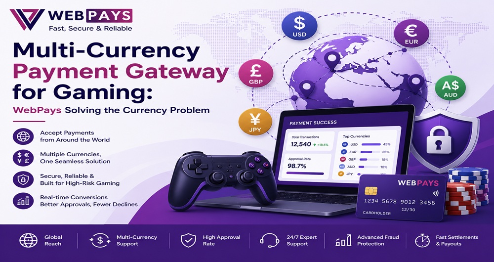 Multi-Currency Payment Gateway for Gaming