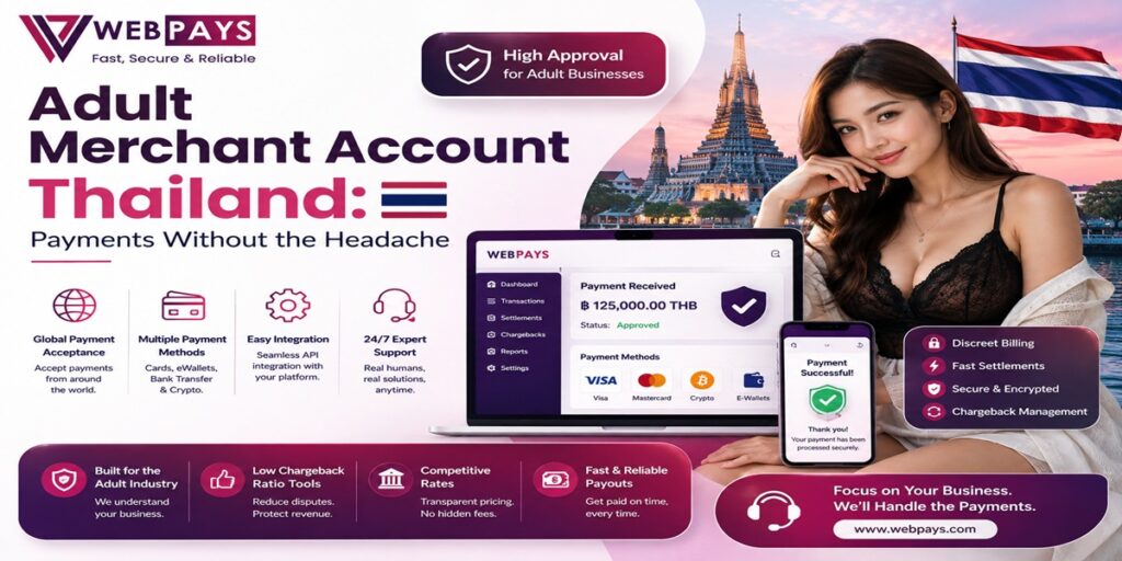 Adult Merchant Account Thailand