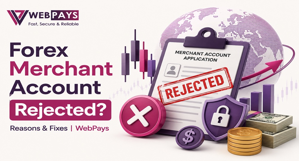 forex broker keeps getting rejected by banks for merchant account what are the reasons and alternatives