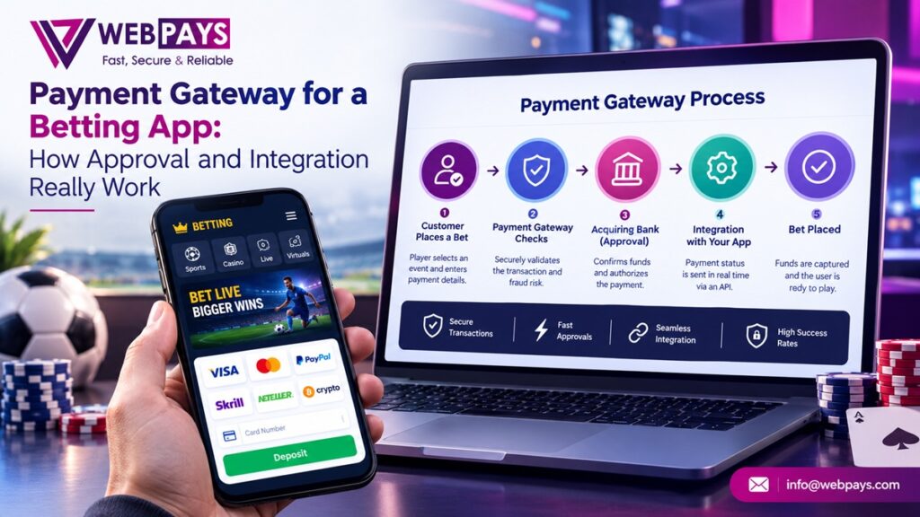 Betting App Payment Gateway
