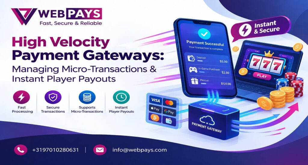 gaming payment gateway instant payout