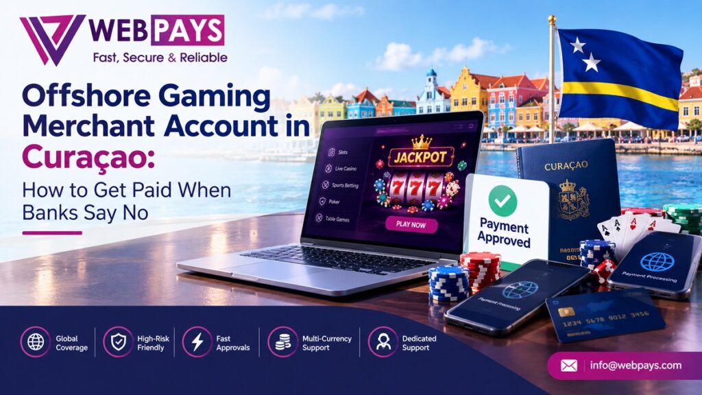 Offshore Gaming Merchant Account in Curaçao