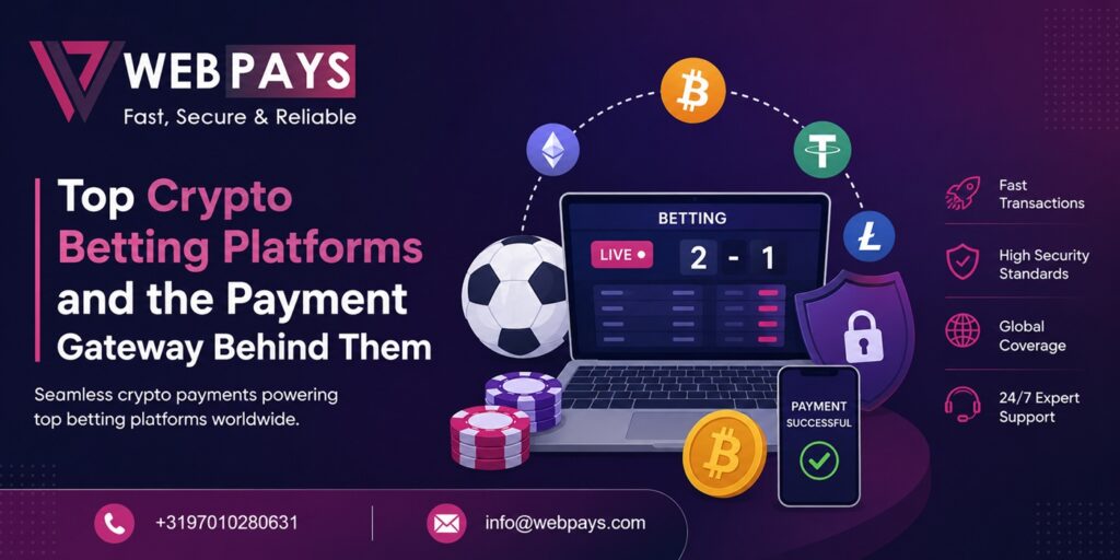 crypto betting payment gateway