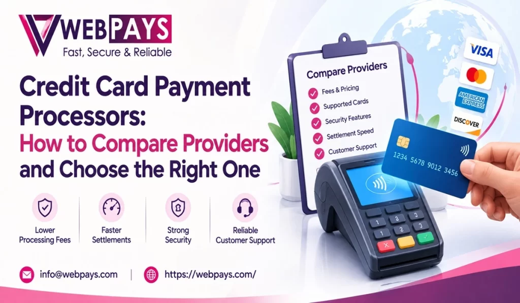 Comparing Credit Card Payment Processors