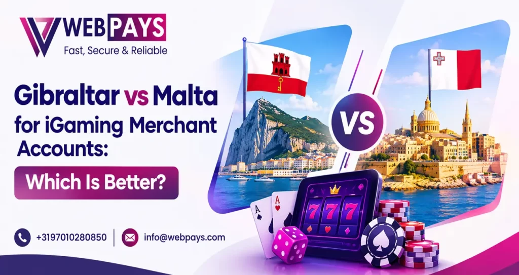 Gibraltar vs Malta for iGaming Merchant Accounts 2026 | Webpays