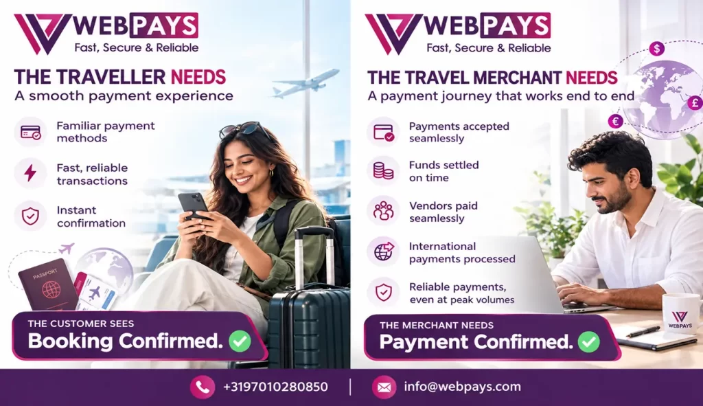 Travel Payment Gateway: Booking to Settlement | WebPays